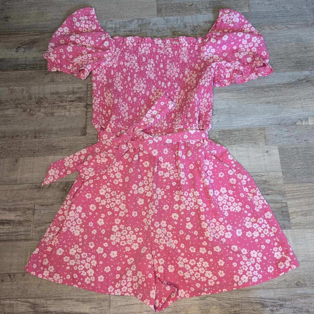Franki * Floral Romper * Youth 14